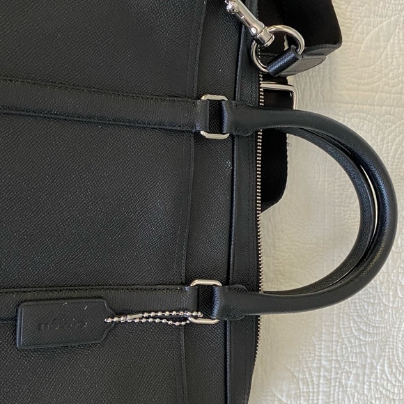 Coach all leather unisex briefcase - Picture 12 of 14